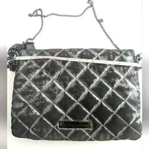 BCBGeneration by Max Azria Metallic Chain Cross Body Purse - Good Condition